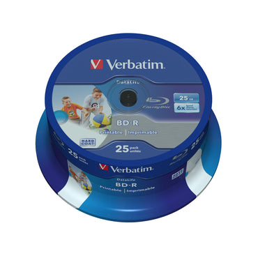 Blu-Ray BD-R Printable Verbatim 43811 25 Unidades  Comprati.