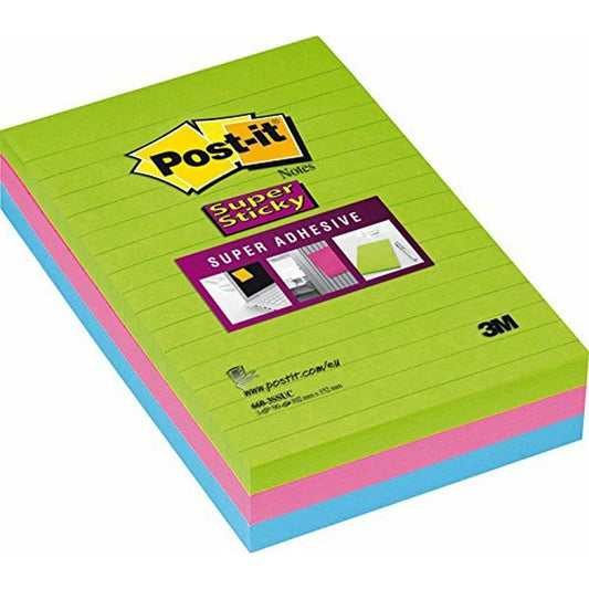 Notas Adhesivas Post-it Multicolor 15,2 x 10,2 cm  Comprati.