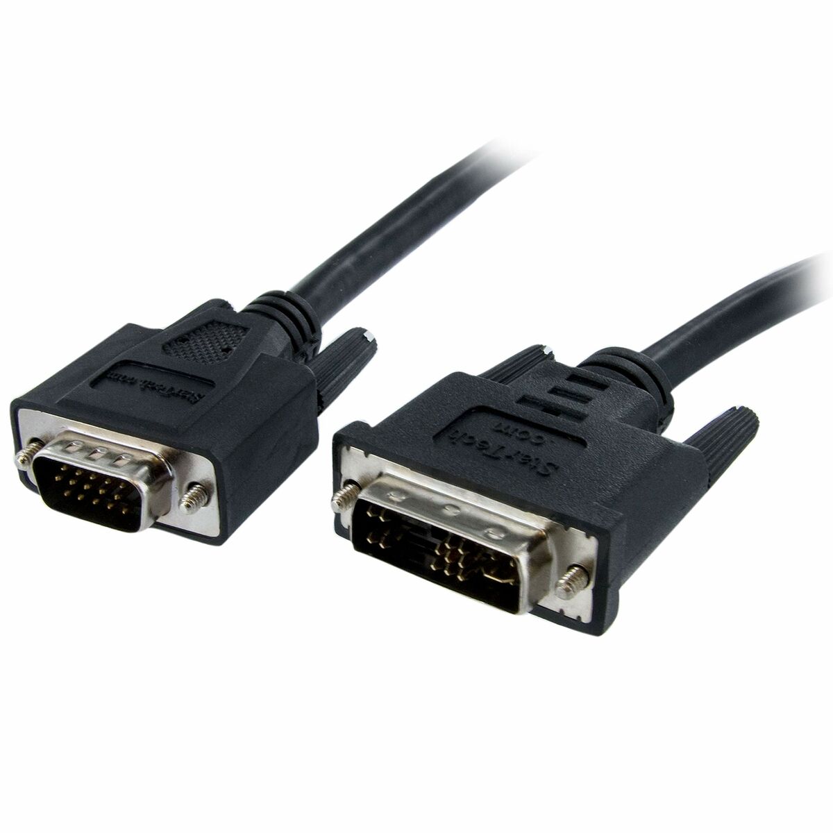 Adaptador VGA a DVI Startech DVIVGAMM5M Negro  Comprati.