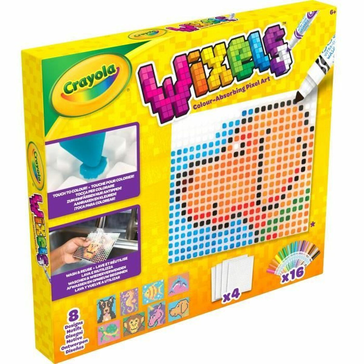 Dibujos para pintar Crayola Wixels  Comprati.