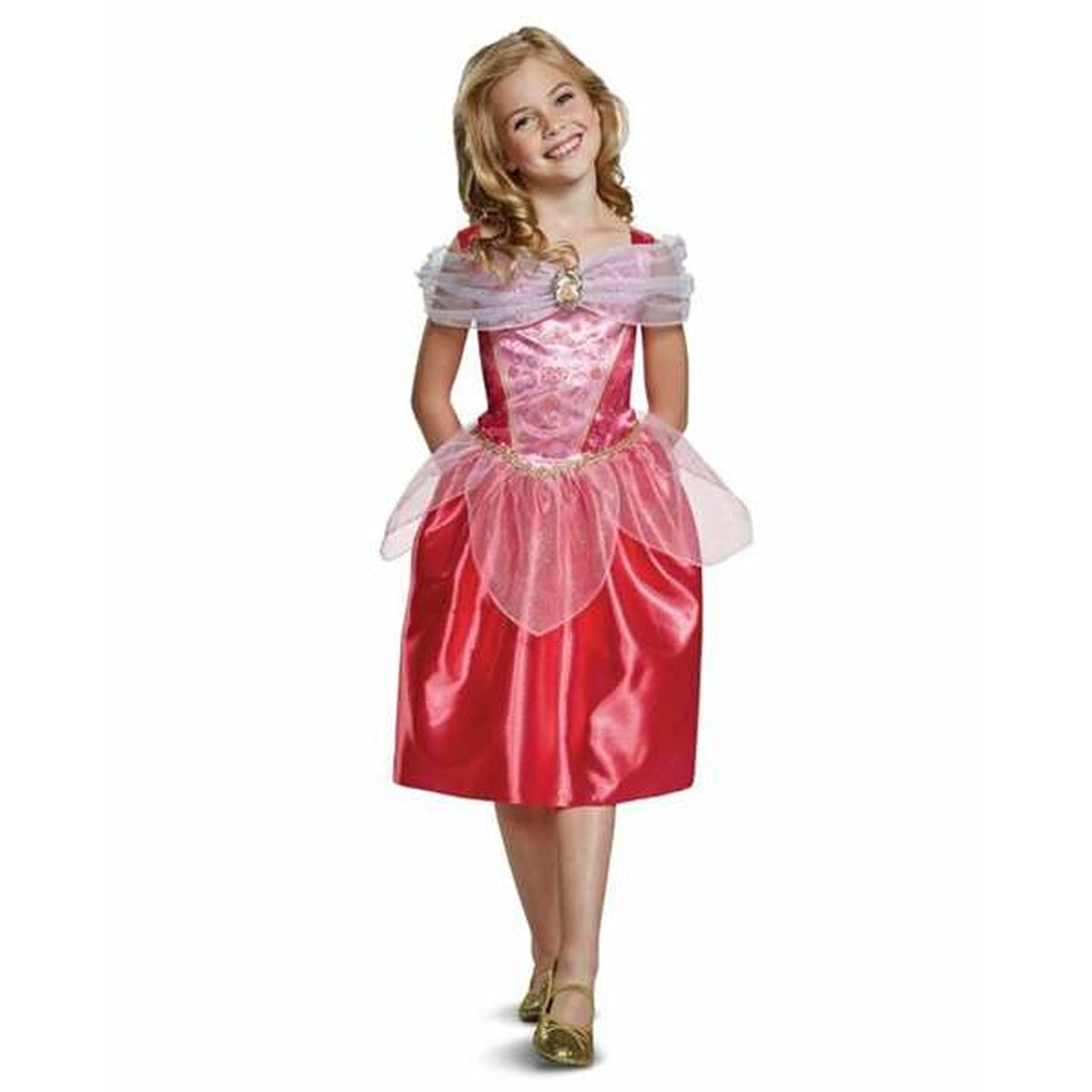 Disfraz para Niños Aurora Classic  Princesa de Cuento 1 Pieza  Comprati.