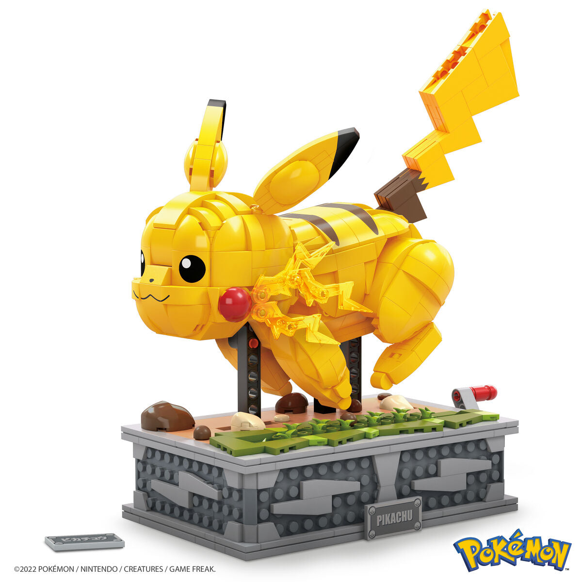 Kit de construcción Pokémon Mega Construx - Motion Pikachu 1095 Piezas  Comprati.