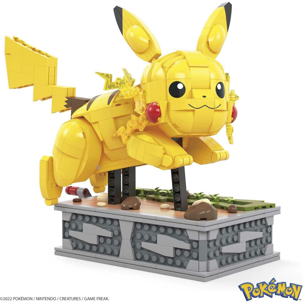 Kit de construcción Pokémon Mega Construx - Motion Pikachu 1095 Piezas  Comprati.