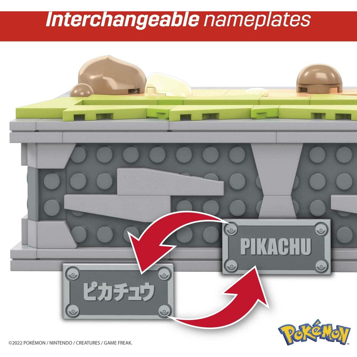 Kit de construcción Pokémon Mega Construx - Motion Pikachu 1095 Piezas  Comprati.