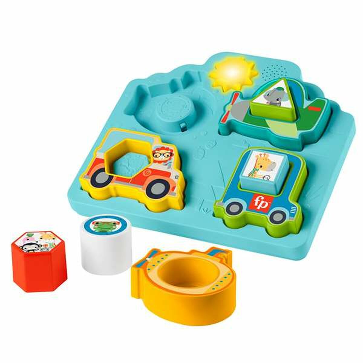 Puzzle Infantil Fisher Price Vehículos  Comprati.