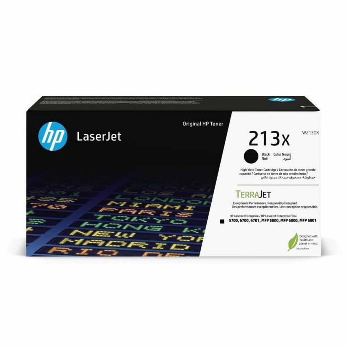 Cartucho de Tinta Original HP W2130X Negro  Comprati.