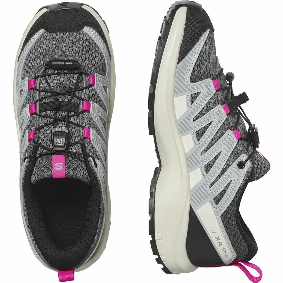 Zapatillas Deportivas Infantiles Salomon XA Pro V8 Quiet  Gris oscuro  Comprati.