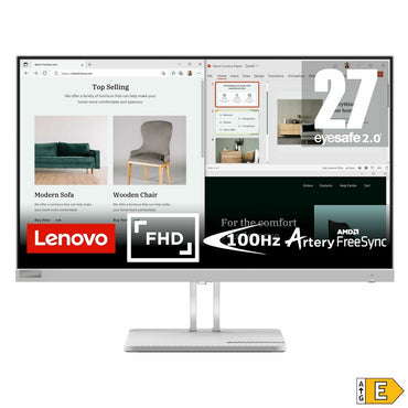 Monitor Lenovo L27e-40 Full HD 27" 100 Hz  Comprati.