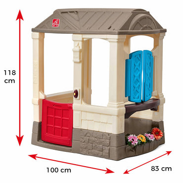 Casa Infantil de Juego Step 2 Courtyard Cottage 118 x 100 x 83 cm  Comprati.