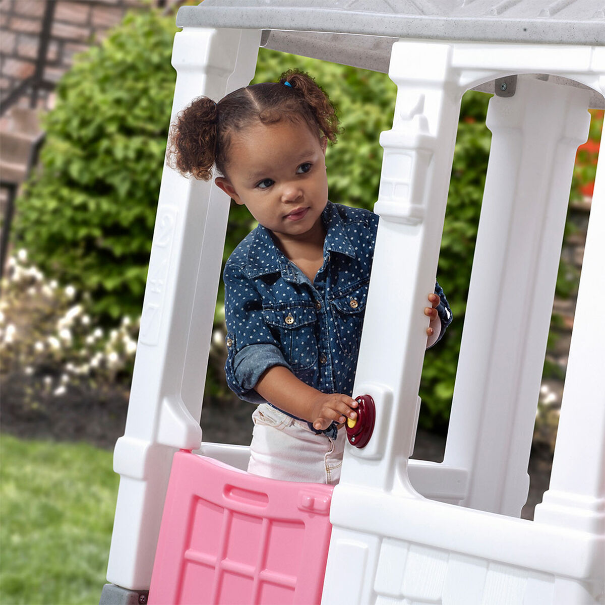 Casa Infantil de Juego Step 2 Courtyard Cottage 118 x 100 x 83 cm  Comprati.