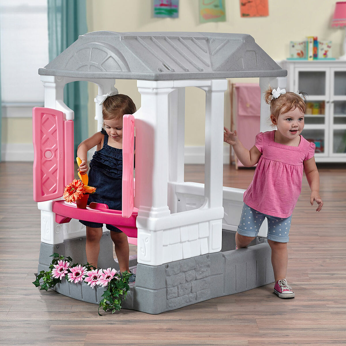 Casa Infantil de Juego Step 2 Courtyard Cottage 118 x 100 x 83 cm  Comprati.