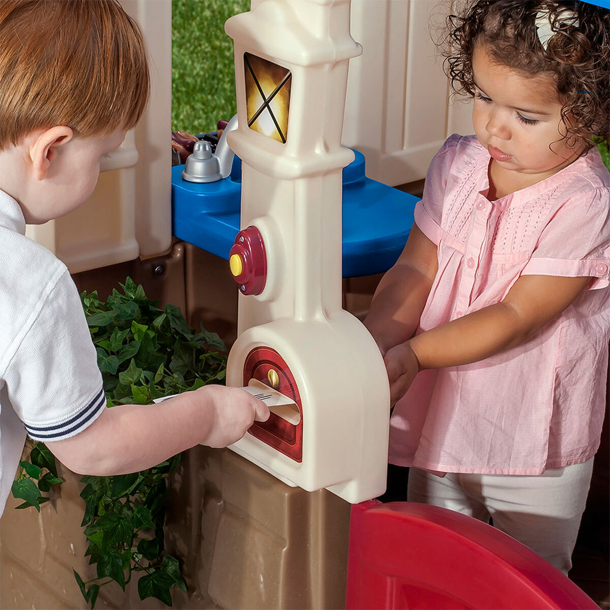 Casa Infantil de Juego Step 2 Neat & Tidy Cottage 118 x 130 x 89 cm  Comprati.