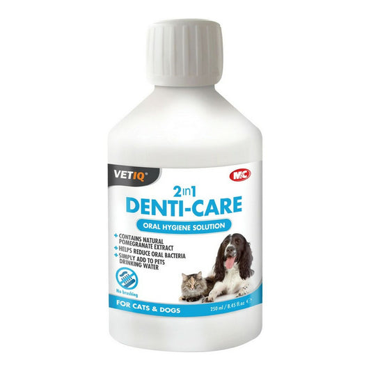 Líquido limpiador Planet Line 2 in 1 Protección bucal Gatos Perro 250 ml (250 ml)  Comprati.