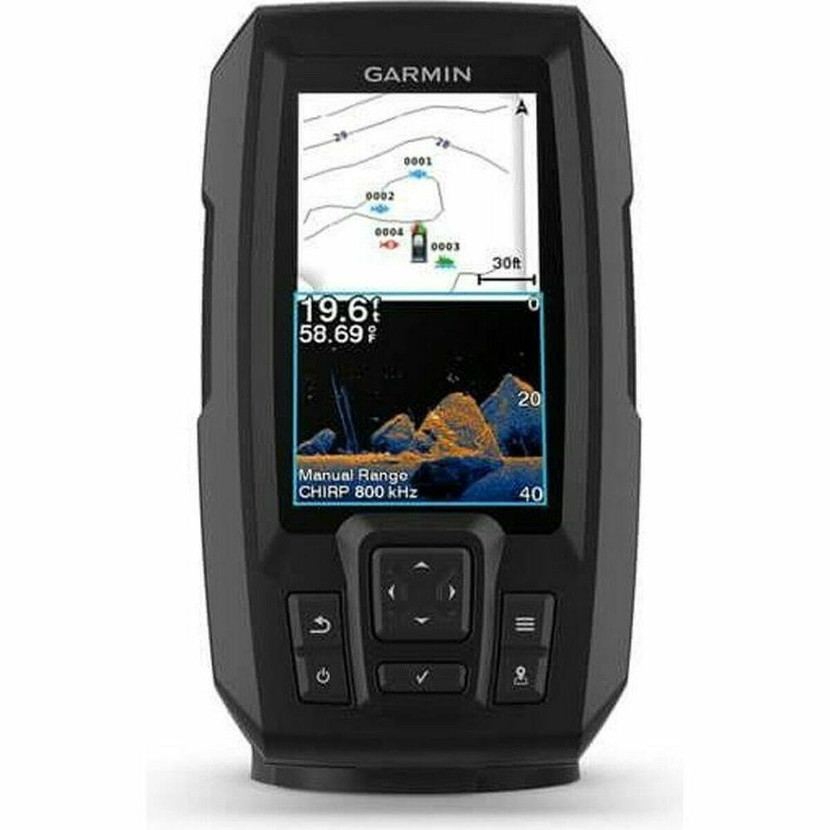 Localizador de peces GARMIN Striker Vivid 4cv GT20-TM 4"  Comprati.