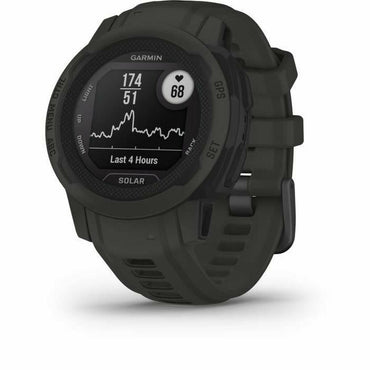 Smartwatch GARMIN Instinct 2 Solar Gris oscuro 0,79" Negro Grafito  Comprati.