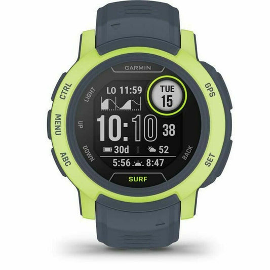 Smartwatch GARMIN Instinct 2 Surf Edition Lima 0,9" Gris Verde, gris  Comprati.