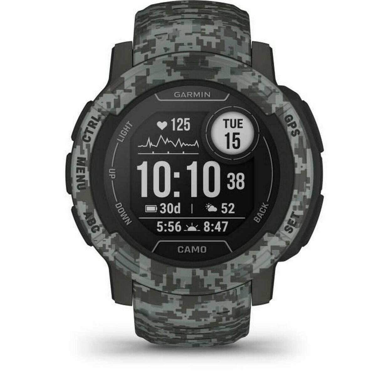 Smartwatch GARMIN Instinct 2 Camo Edition Gris oscuro 0,9" Negro Grafito  Comprati.