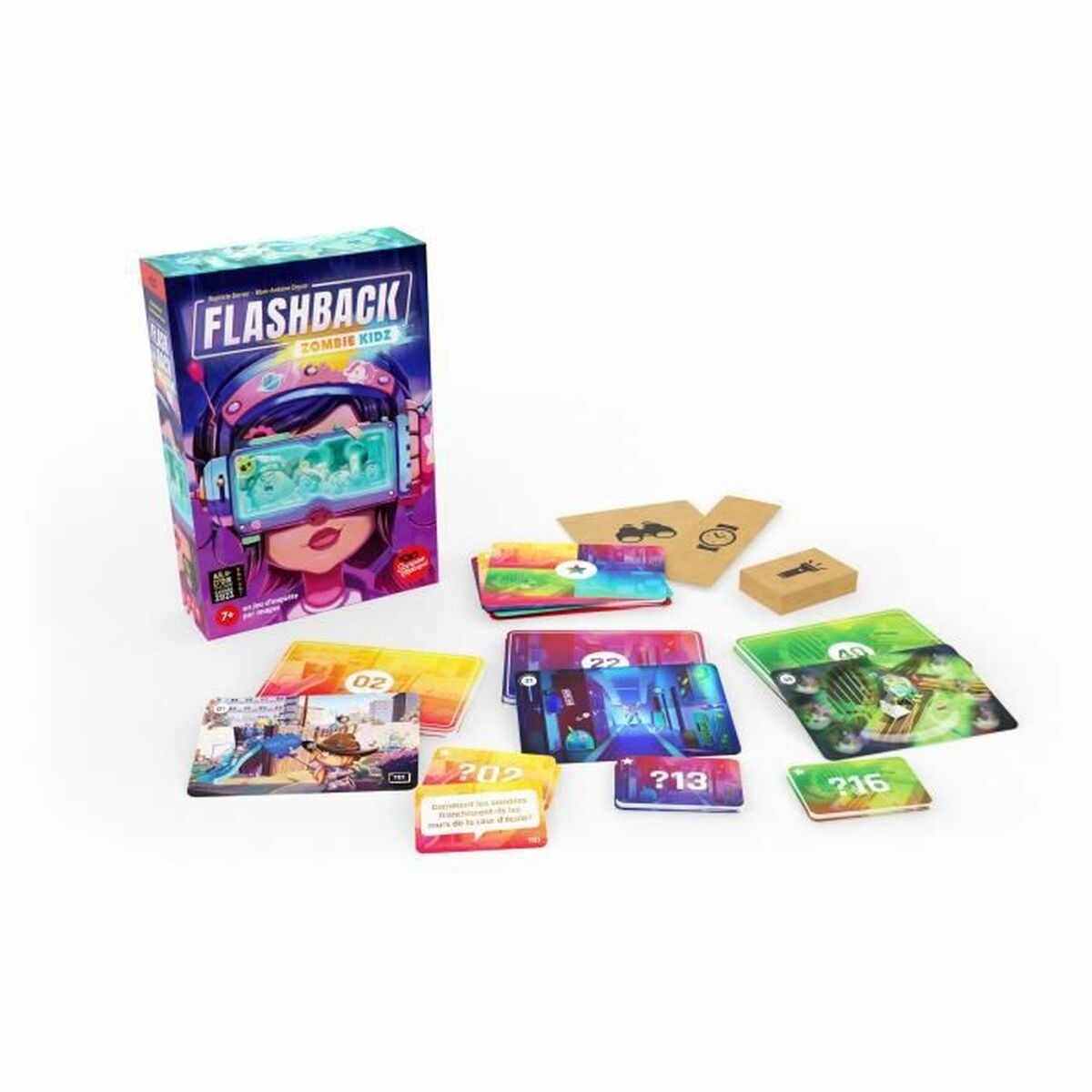 Juego de Mesa Flashback: Zombie Kidz (FR)  Comprati.