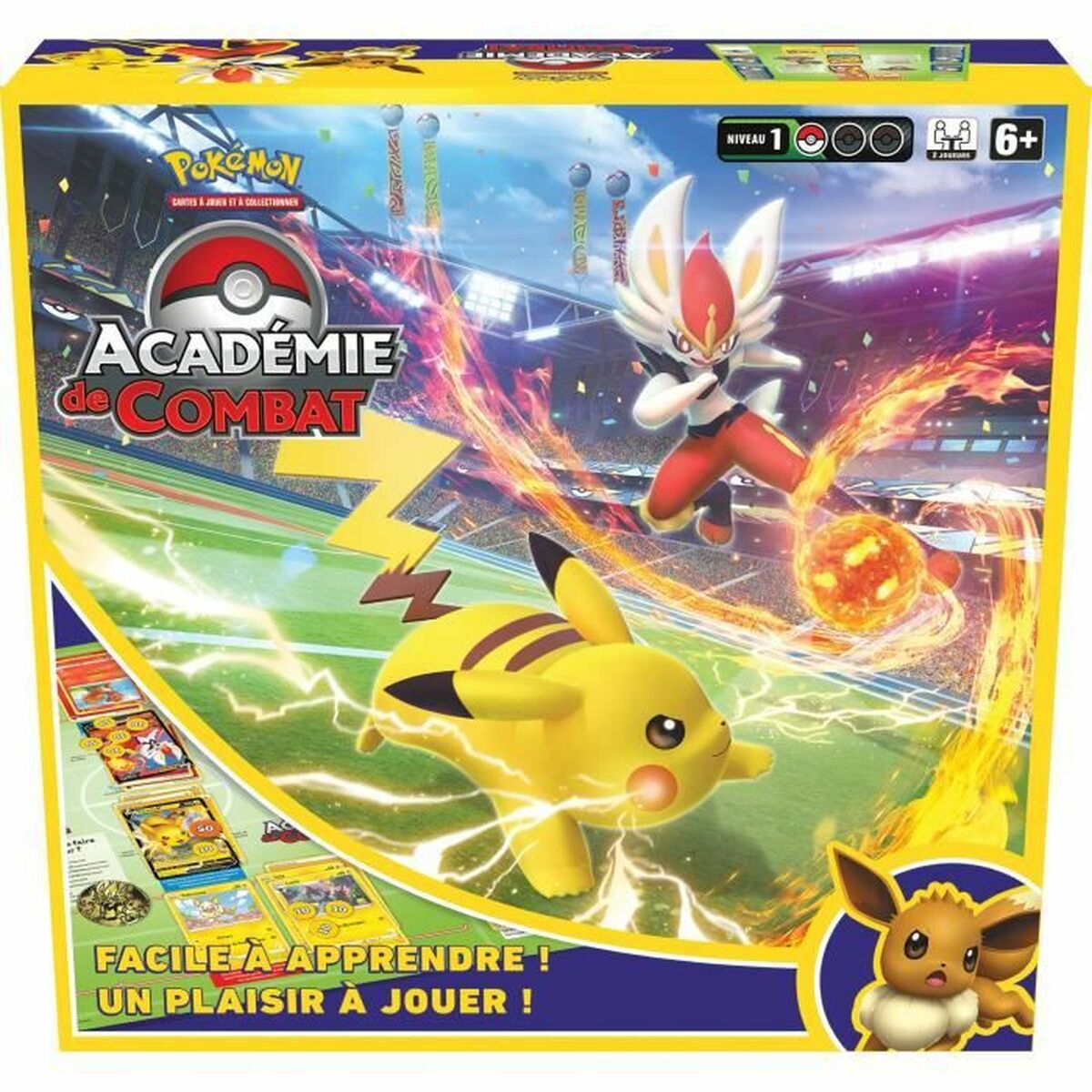 Juego de Mesa Pokémon Academie de Combat (FR)  Comprati.