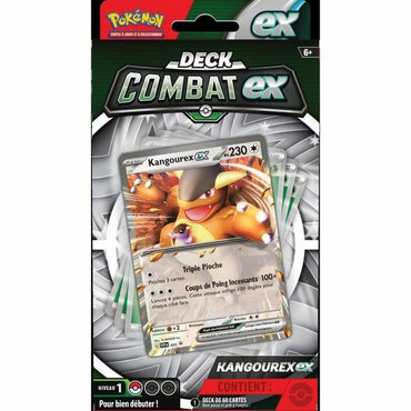 Mazo de Cartas Pokémon Combat EX: Greninja & Kangashkan (FR)  Comprati.