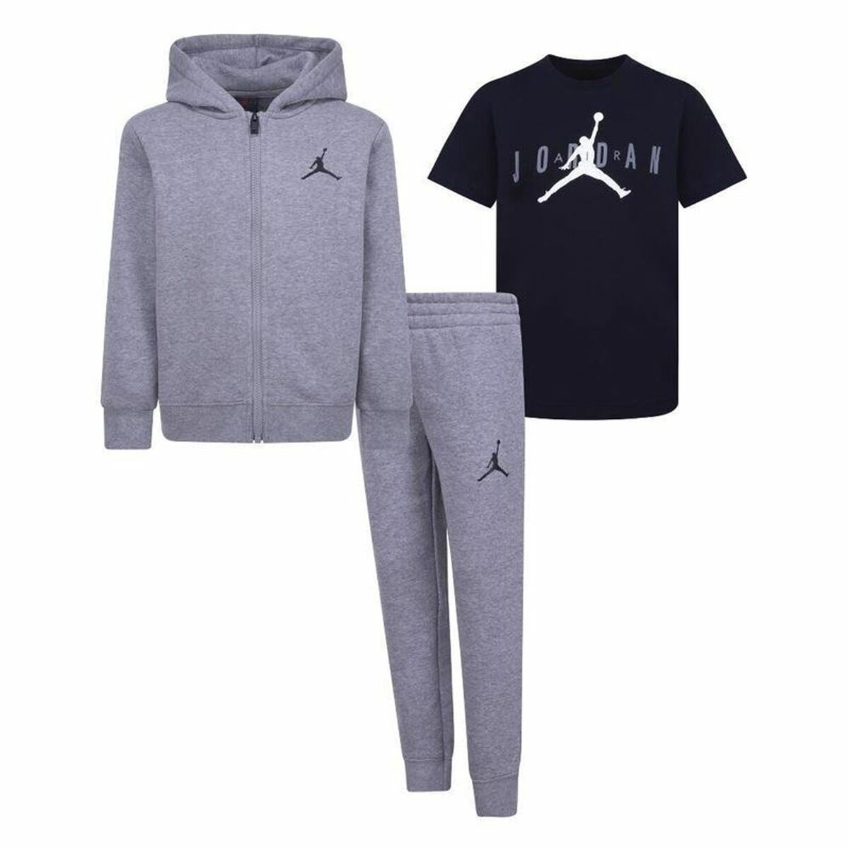 Conjunto Deportivo para Niños Jordan Essentials Box Negro Gris  Comprati.