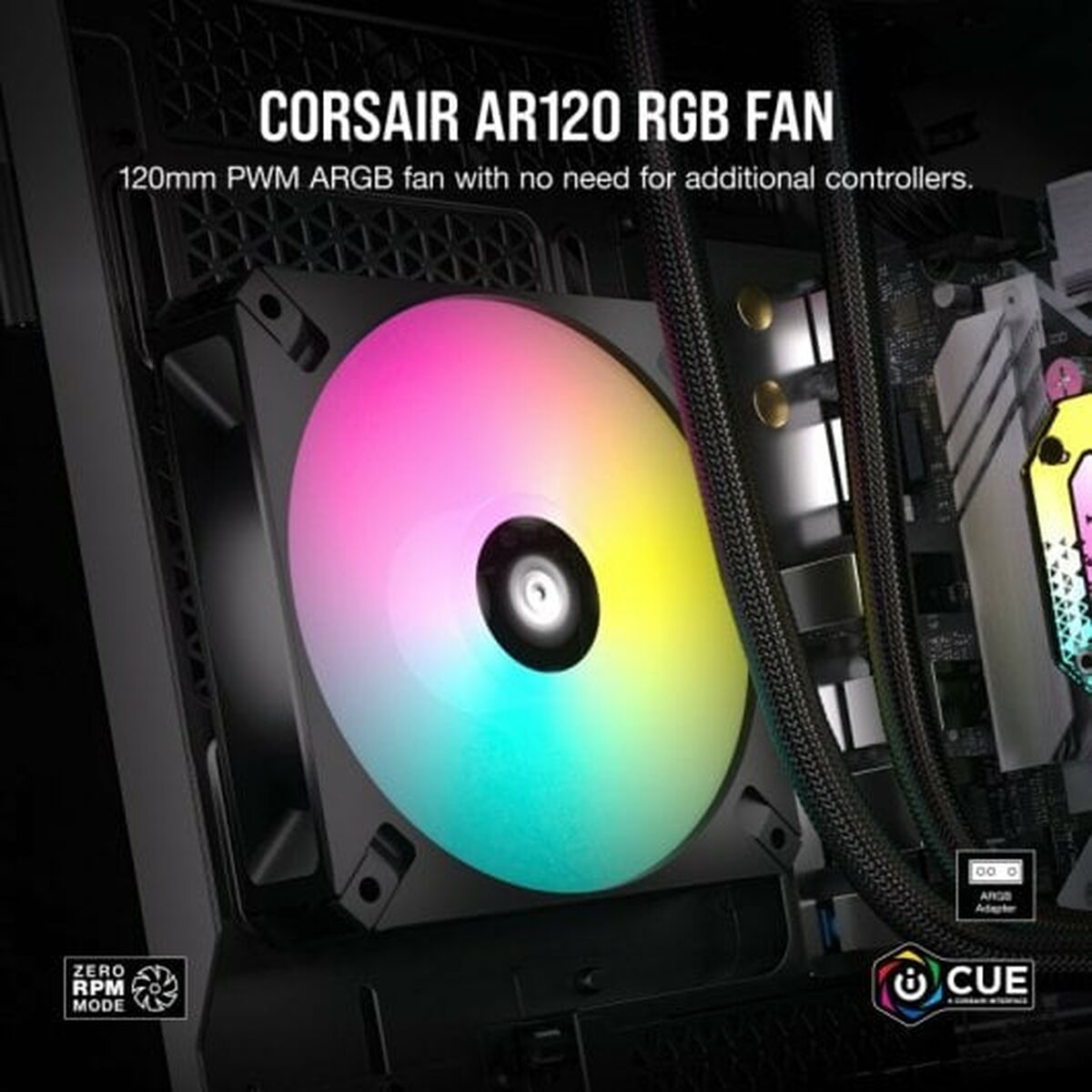 Base de Refrigeración para Portátil Corsair iCUE AR120  Comprati.