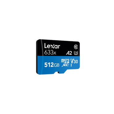 Tarjeta de Memoria Micro SD con Adaptador Lexar 633x 512 GB  Comprati.