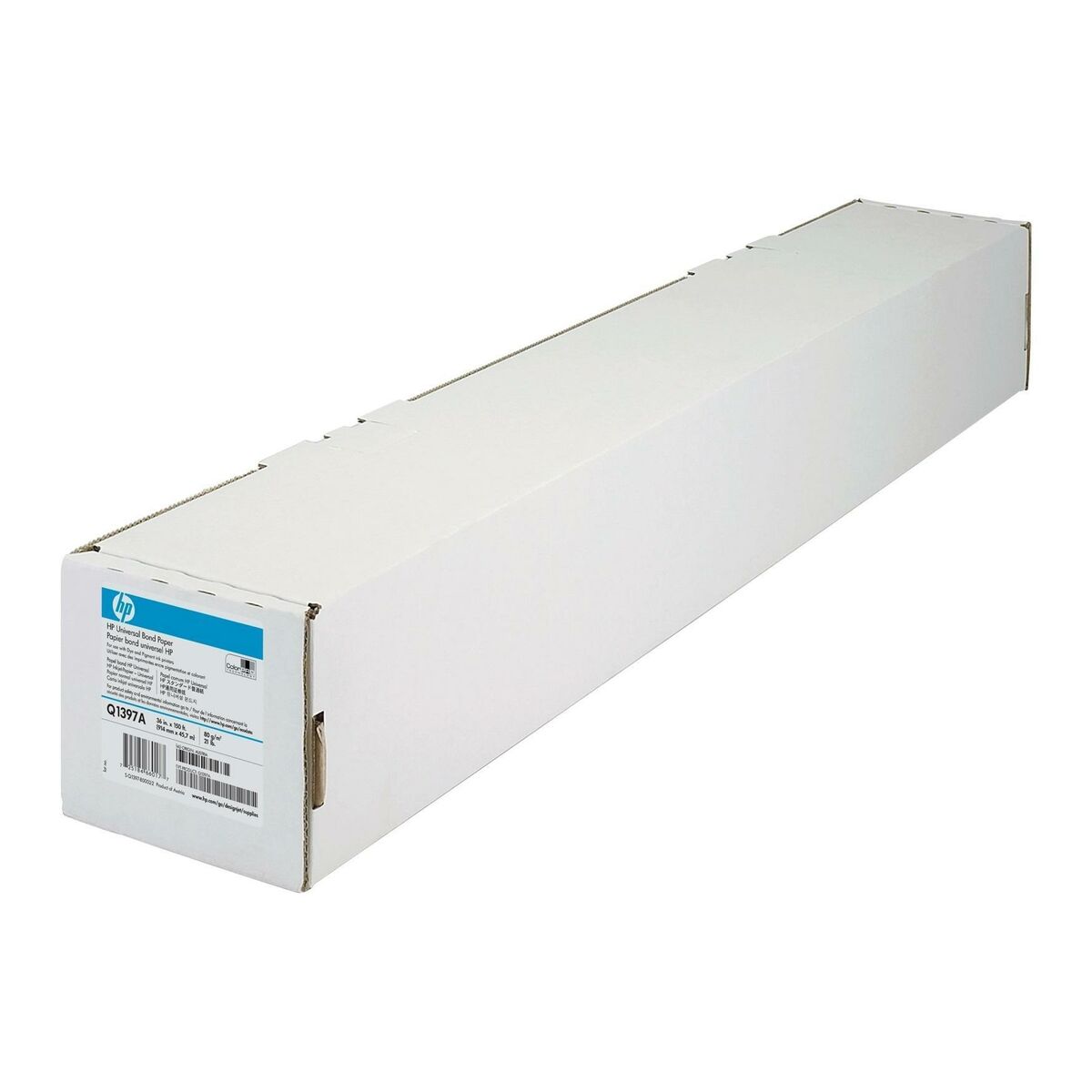 Rollo de papel para Plotter HP Q1397A Inkjet 45,7 m Blanco  Comprati.