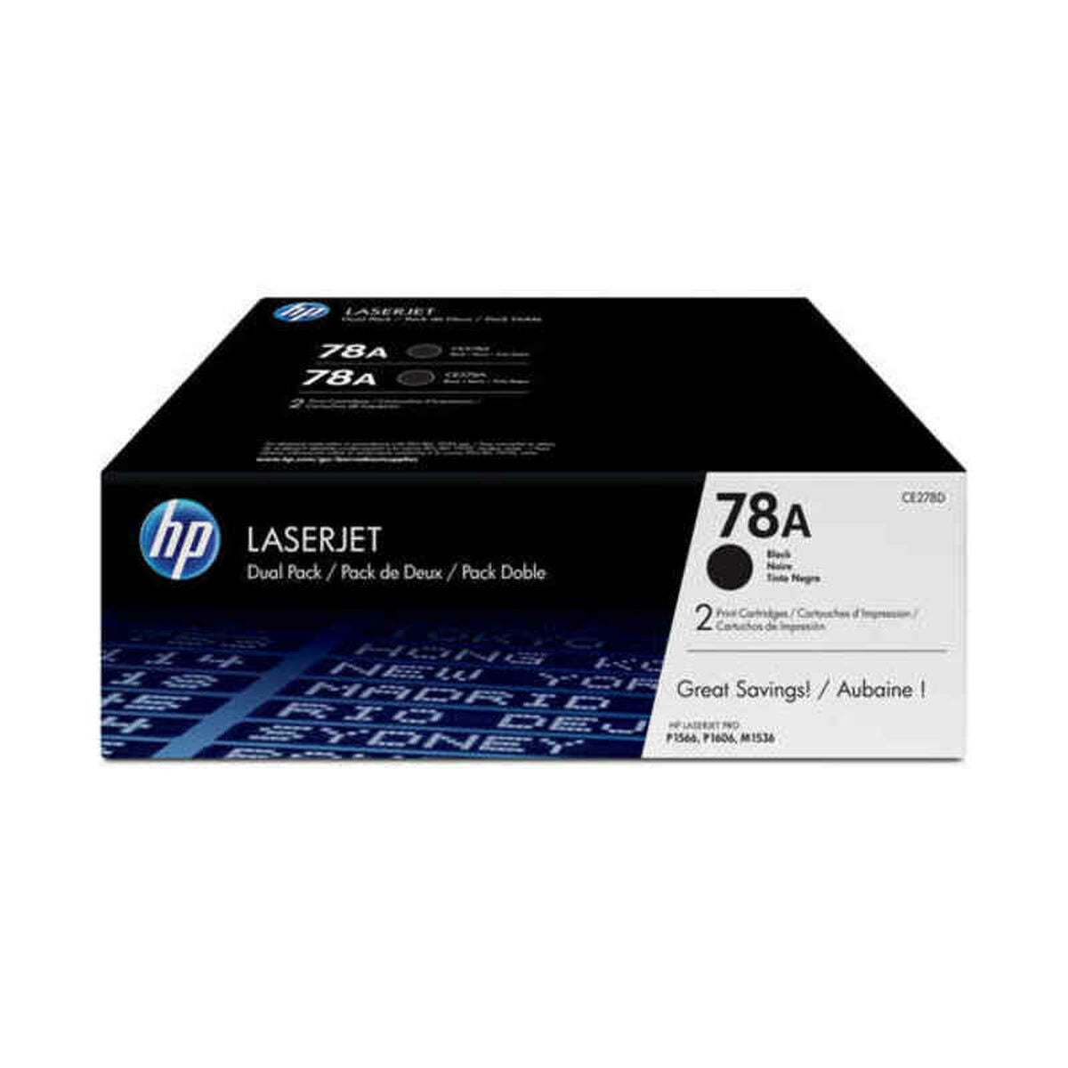 Tóner Original HP 78A Negro (2 Unidades)  Comprati.