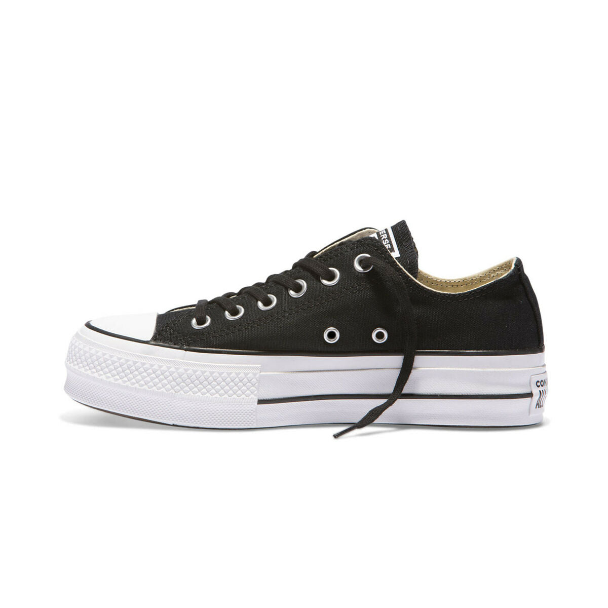 Zapatillas Casual Mujer Converse ALL STAR LIFT Negro 39  Comprati.