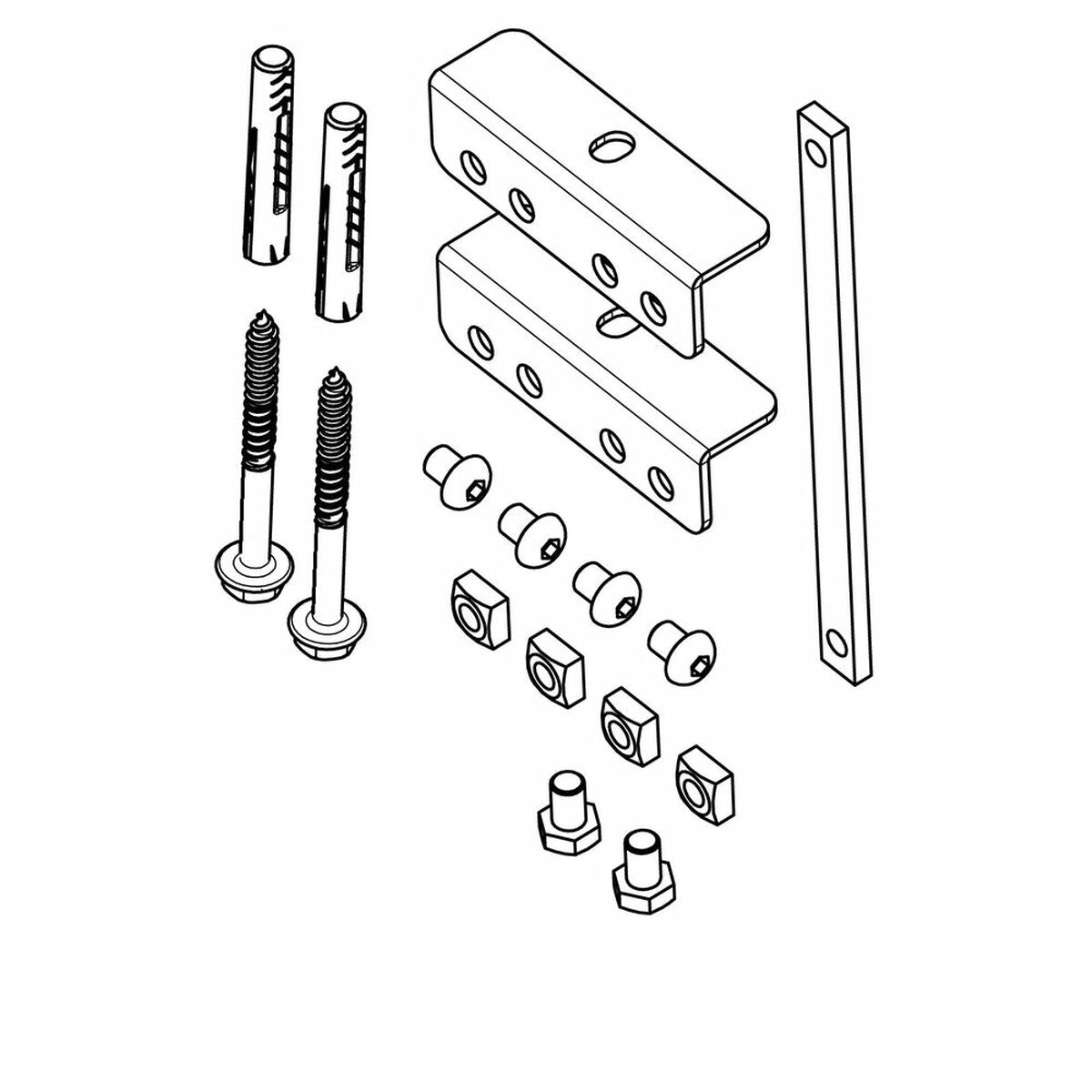 Kit de tornillos Vogel's 7291260  Comprati.