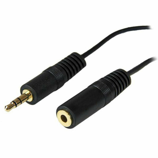 Cable Alargador Jack (3,5 mm) Startech MU12MF               3,7 m Negro  Comprati.