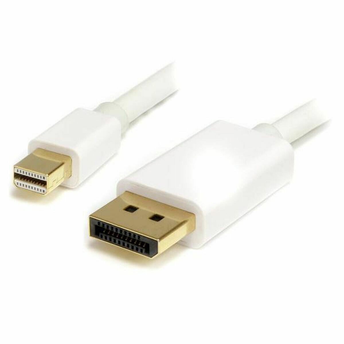 Cable DisplayPort Mini a DisplayPort Startech MDP2DPMM2MW          (2 m) Blanco 4K Ultra HD  Comprati.