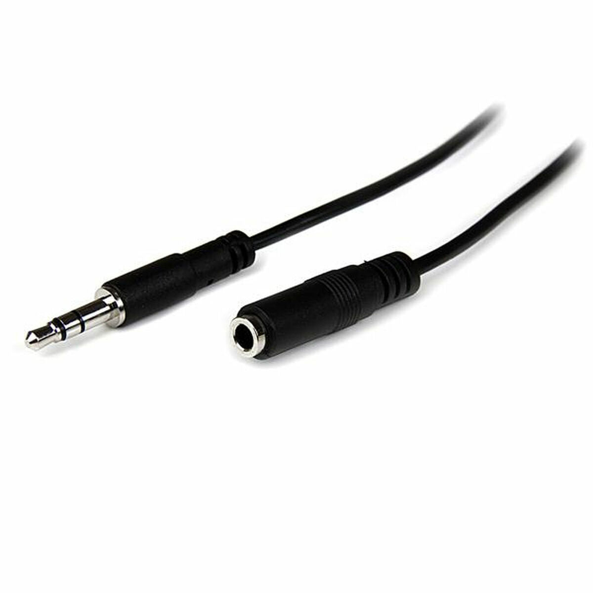 Cable Alargador Jack (3,5 mm) Startech MU1MMFS              Negro 1 m  Comprati.