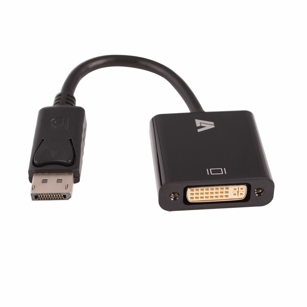 Adaptador DisplayPort a DVI V7 CBLDPDVI-1E          Negro  Comprati.