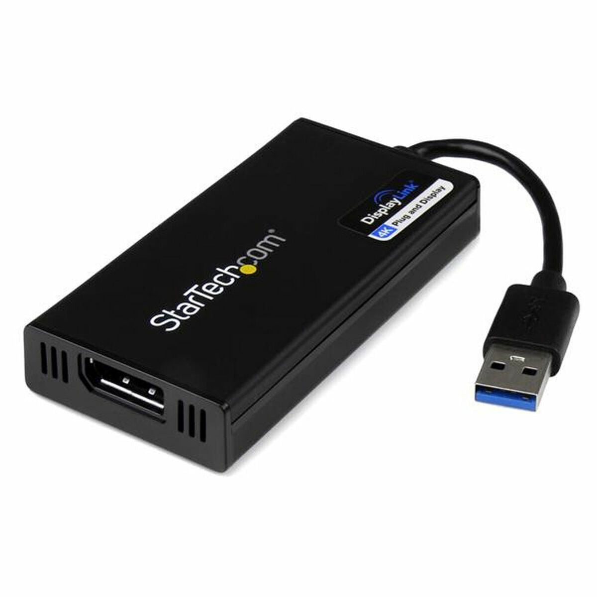 Adaptador Displayport-USB Startech USB32DP4K 4K Ultra HD Negro  Comprati.