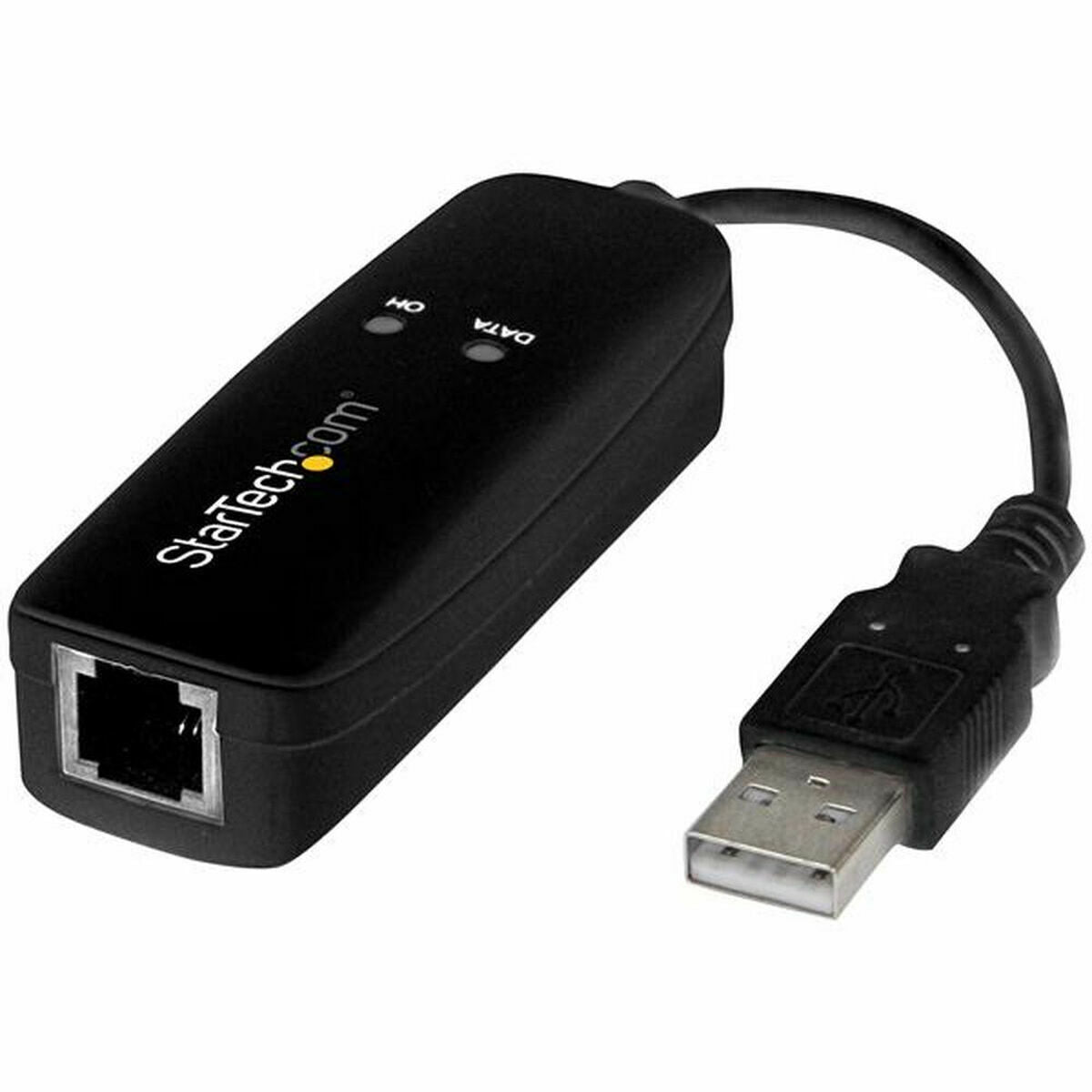 Adaptador USB Startech USB56KEMH2 RJ-11 Negro  Comprati.