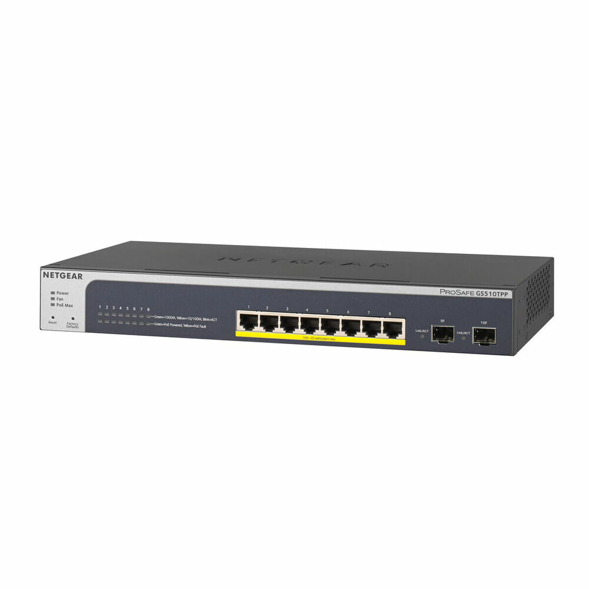 Switch Netgear GS510TPP-100EUS RJ-45 SFP  Comprati.