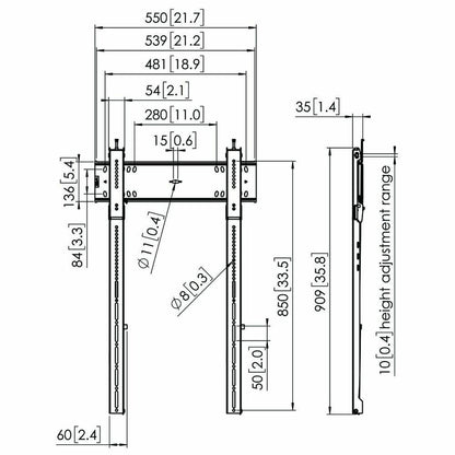 Soporte TV Vogel's 7368150 43" 100" 100 kg  Comprati.