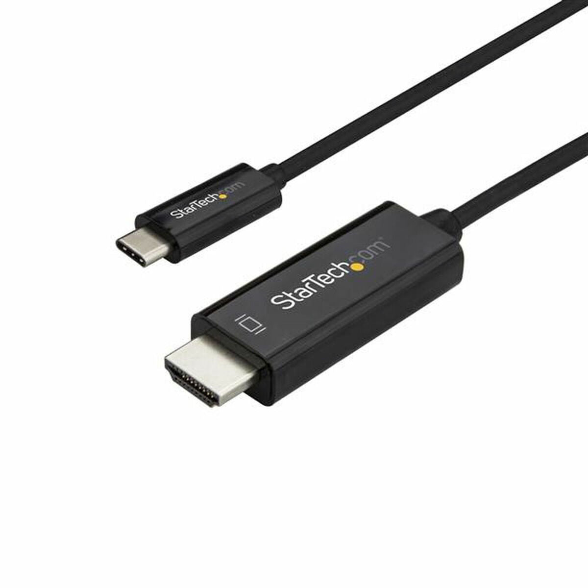 Adaptador USB C a HDMI Startech CDP2HD1MBNL          Negro 1 m  Comprati.