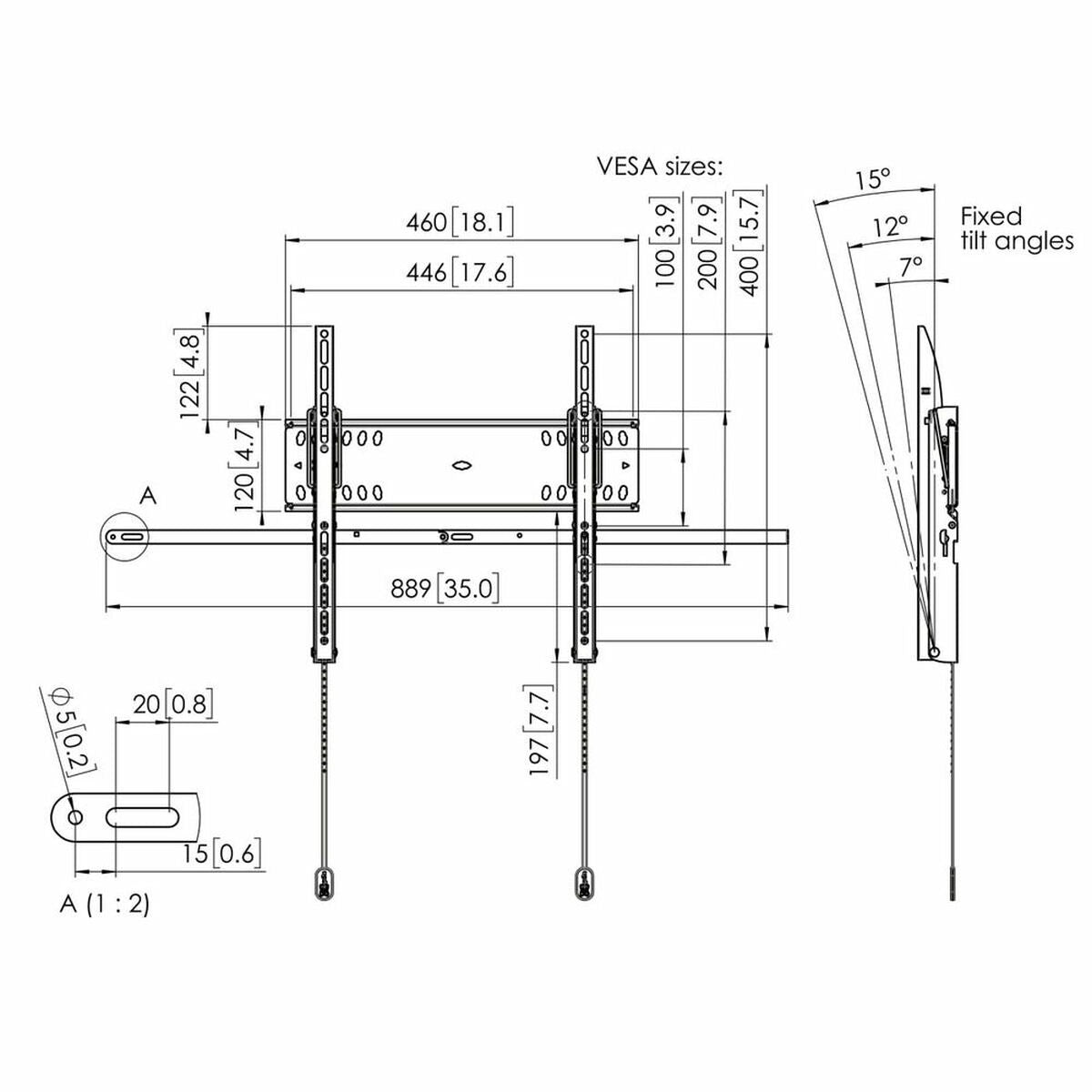 Soporte TV Vogel's 7045100 55" 42" 50 kg  Comprati.