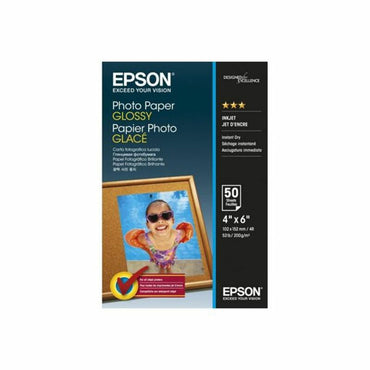 Papel Fotográfico Brillante Epson C13S042547 Brillo (10 x 15 cm)  Comprati.