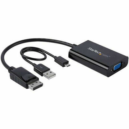 Adaptador DisplayPort a SVGA Startech DP2VGAA              Negro  Comprati.