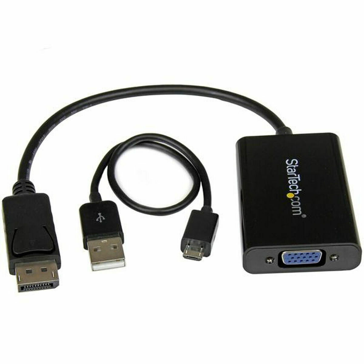 Adaptador DisplayPort a SVGA Startech DP2VGAA              Negro  Comprati.