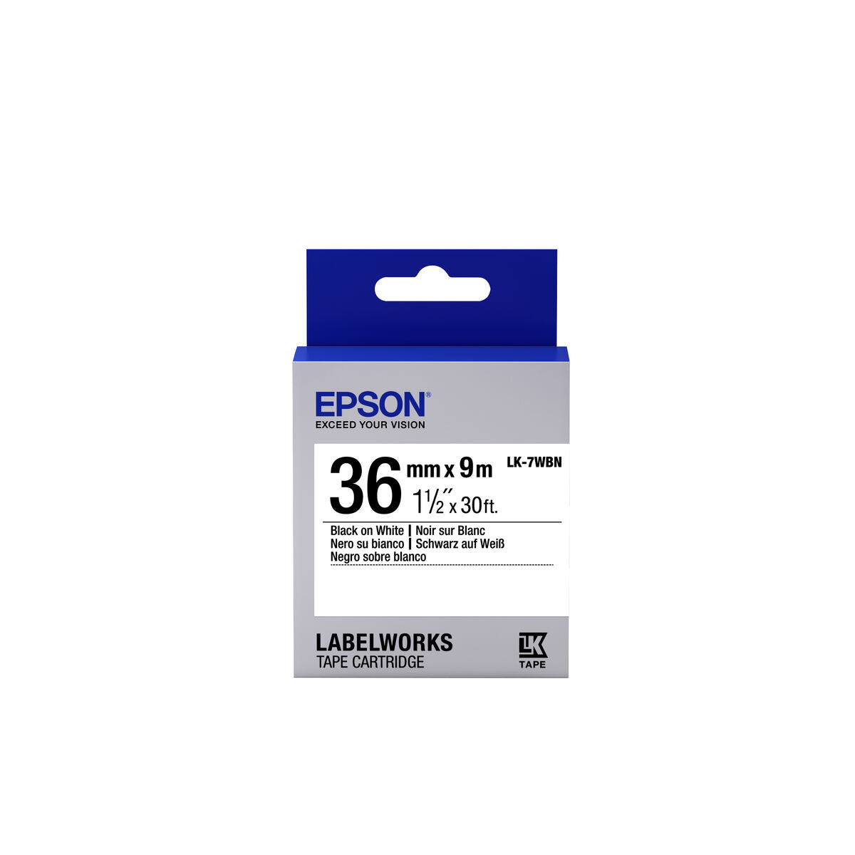 Etiquetas para Impresora Epson C53S657006 Negro Negro/Blanco  Comprati.