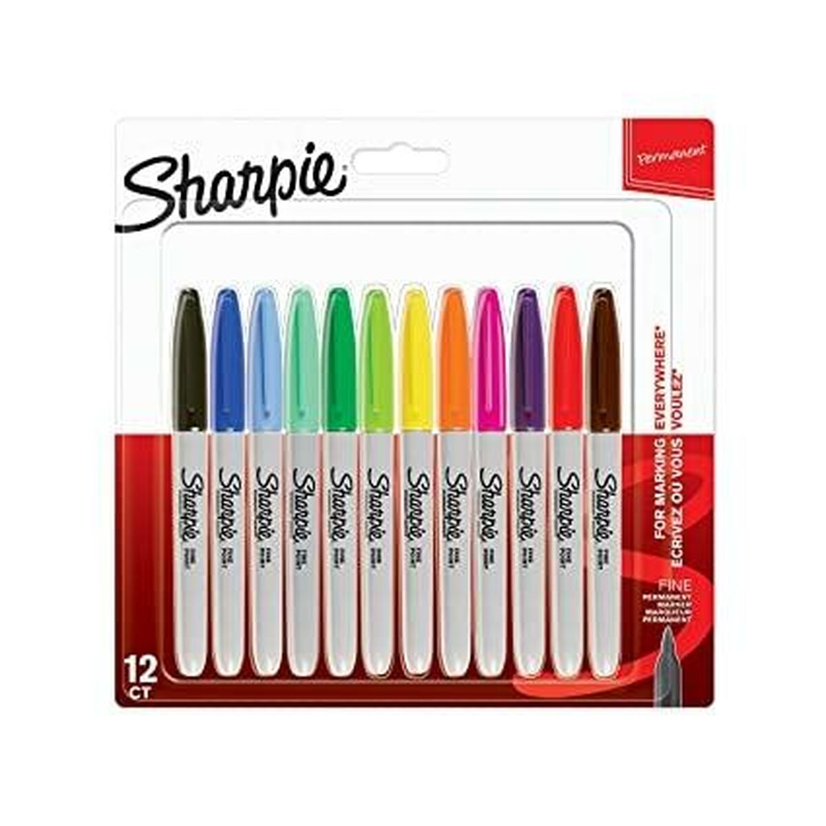 Set de Rotuladores Sharpie 2065404 12 Piezas Multicolor  Comprati.