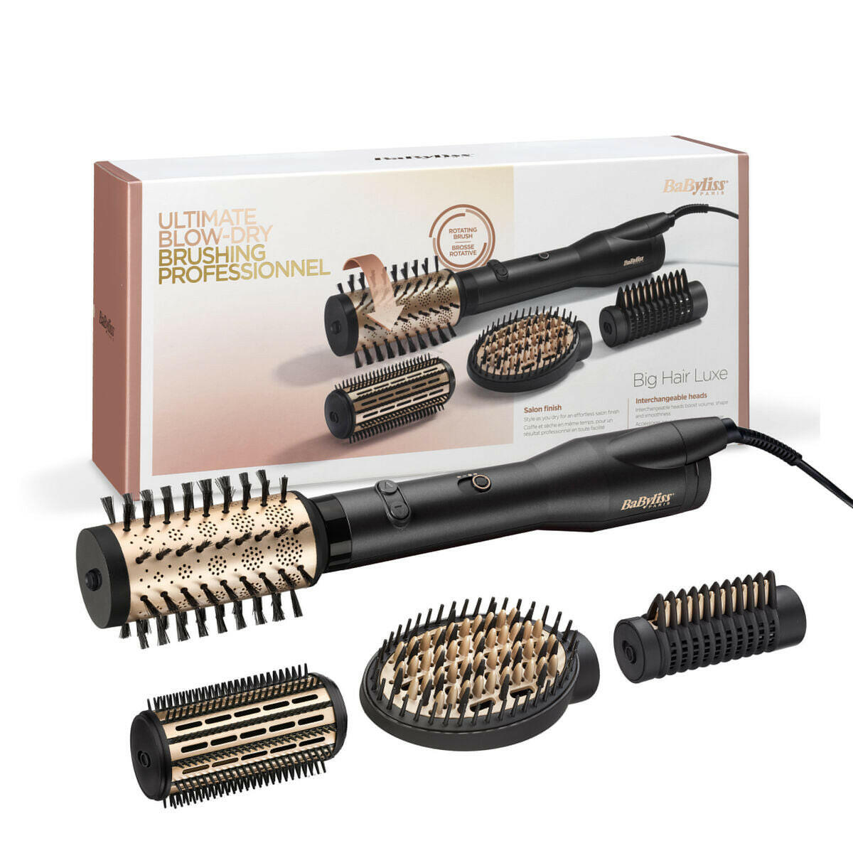 Cepillo Térmico Babyliss Big Hair Luxe 1 Pieza (1 unidad)  Comprati.