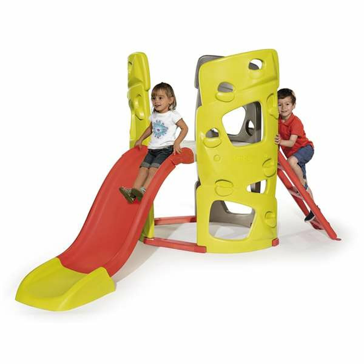 Tobogán Smoby Climbing Tower 140 x 230 x 143 cm  Comprati.