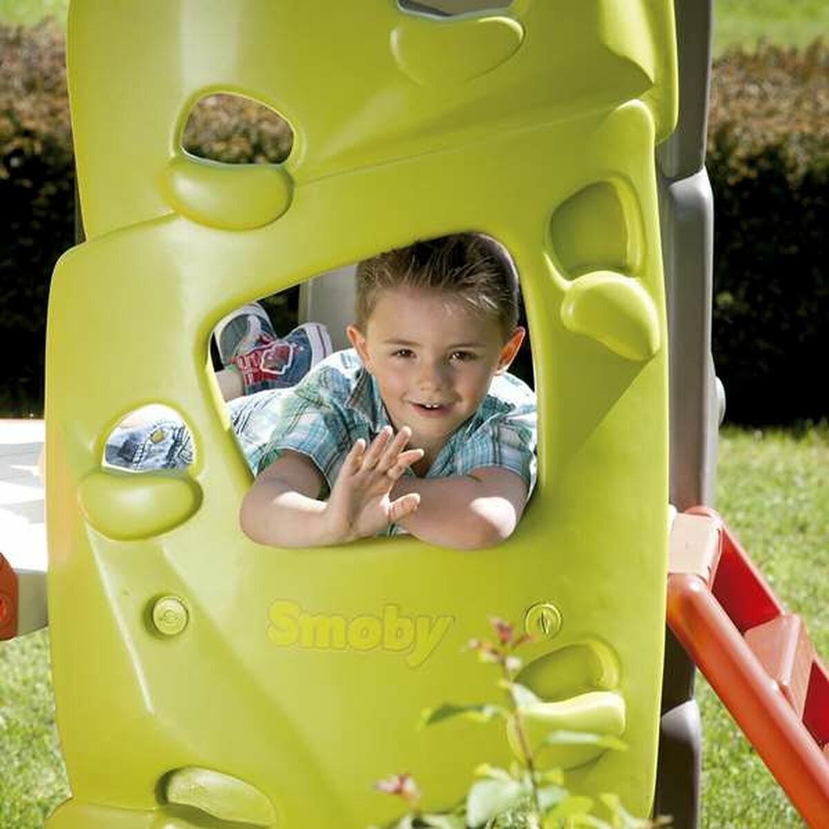 Tobogán Smoby Climbing Tower 140 x 230 x 143 cm  Comprati.