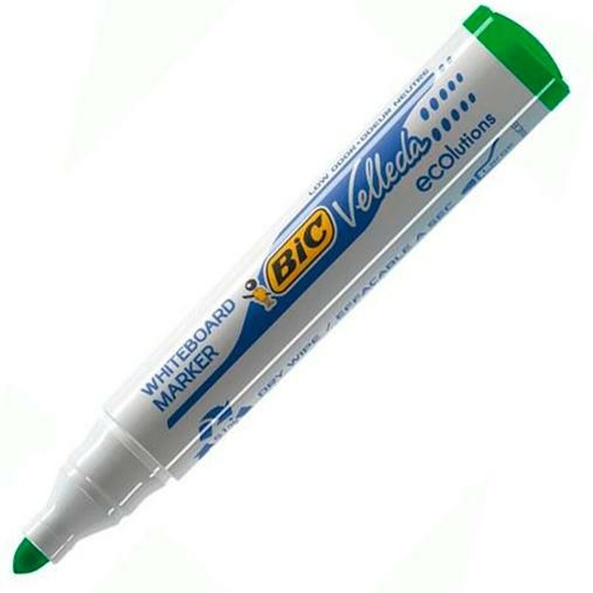 Rotuladores de tiza líquida Bic Velleda Ecolutions 1701 Verde (12 Piezas)  Comprati.